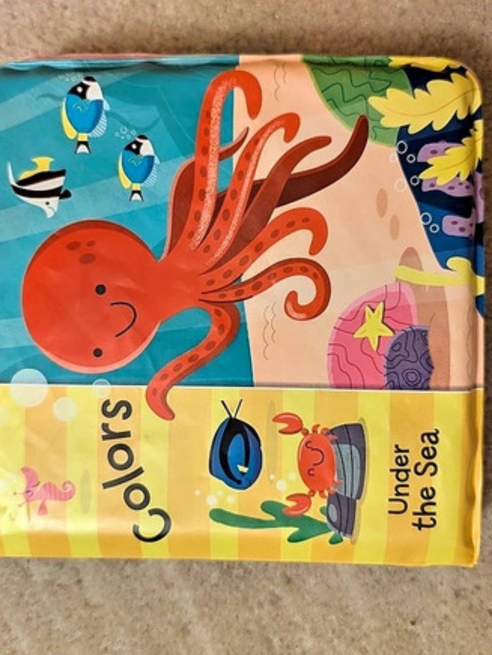 Color under the Sea Bath Book
